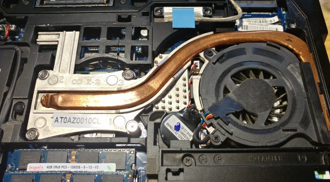 Dell Latitude E6410 with GPU overheating – Solved!